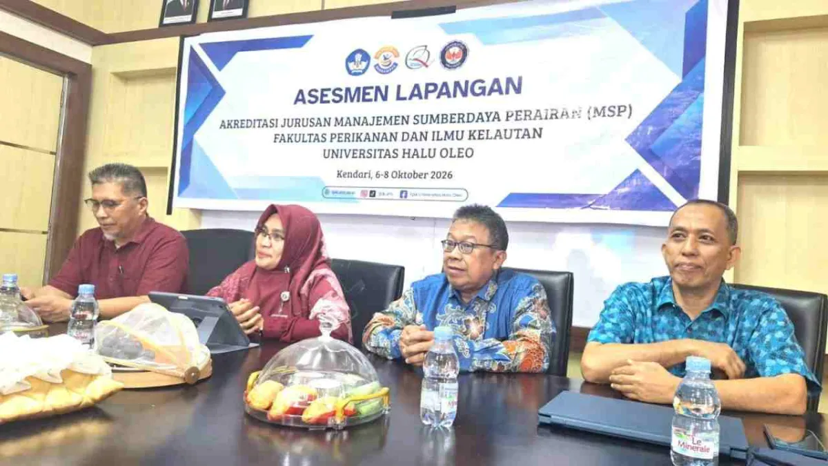 UHO Perkuat Mutu Pendidikan, Program Studi Manajemen Sumber Daya Perairan Jalani Asesmen LAM PTIP