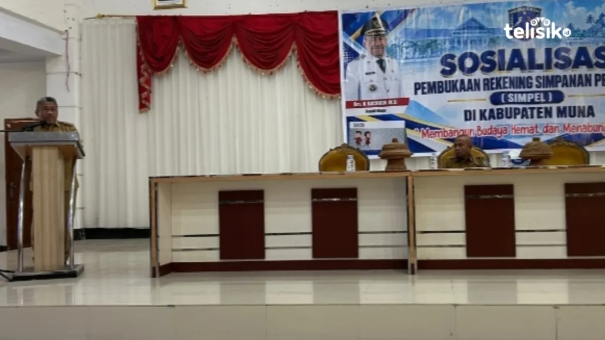 Bangun Budaya Hemat dan Menabung Sejak Dini, Bupati Muna Wajibkan Seluruh Siswa Punya Rekening