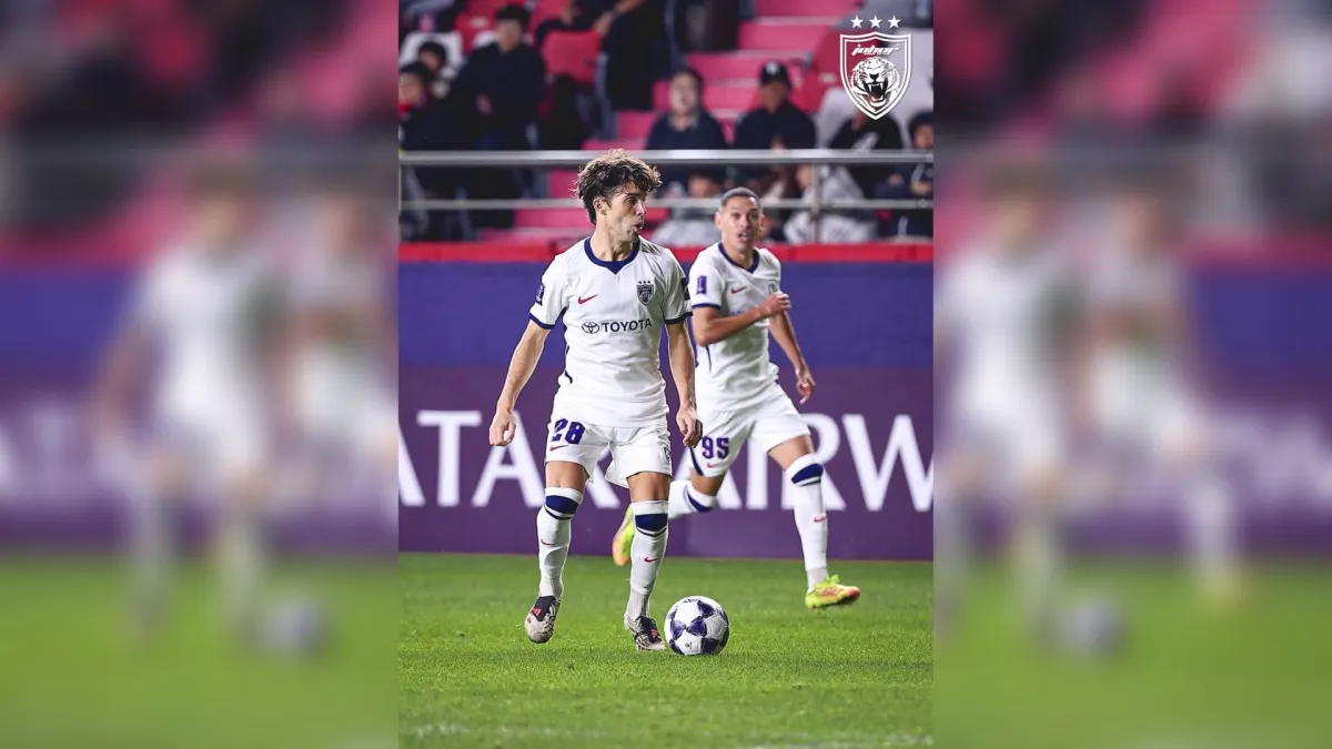 JDT Menang 2-0 di Pohang, Marcos Guilherme Cetak Dua Gol