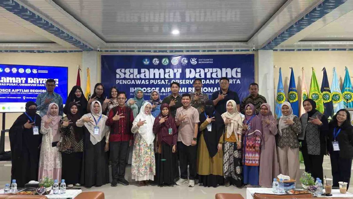 UMW Kendari Tuan Rumah IHT OSCE AIPTLMI Regional 7, Perkuat Kompetensi Dosen TLM