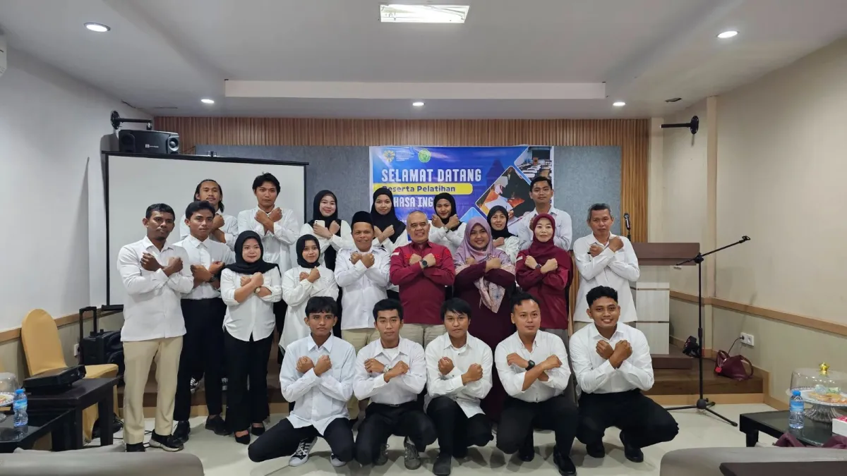 UM Kendari Dipercaya BP2MI Siapkan Calon Pekerja Migran ke Arab Saudi dan UEA lewat Pelatihan Bahasa Inggris