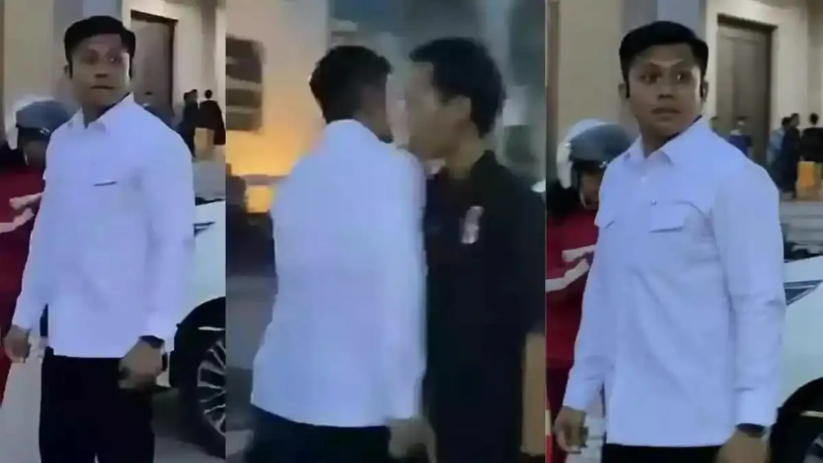 Sosok Briptu Asky Rizal Toding, Ajudan Rudy Mas'ud Viral Intimidasi Mahasiswa
