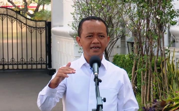 Bahlil Lahadalia, Kepala badan Koordinasi Penanaman Modal. Foto :  Sekretariat Presiden