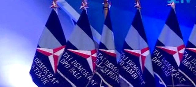 Bendera Partai Demokrat Foto: Repro google.com