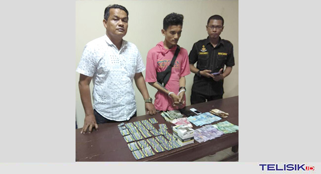 Pelaku KBP (20) pengedar ratusan obat Tramadol di Kota Kendari. Foto: Istimewa