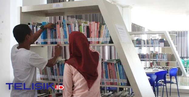 Pengunjung Perpustakaan Daerah Kolut. Foto: Muh. Risal/Telisik