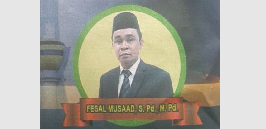 Kepala Kantor Wilayah Kemenag Sultra yang telah dilantik, Fesal Musaad. Foto : Istimewa