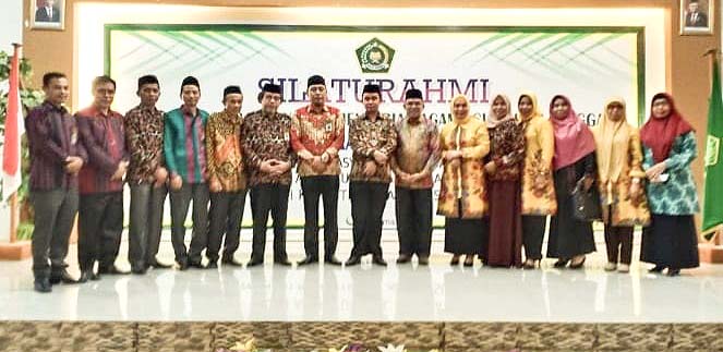Silaturahmi Fesal Musaad dan para tokoh Kanwil Kemenag Sultra. Foto: Ist