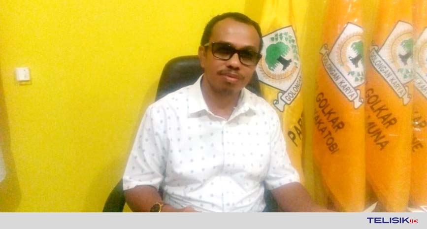 Sekretaris Umum DPD Golkar Sultra, M Basri. Foto: Mus/Telisik