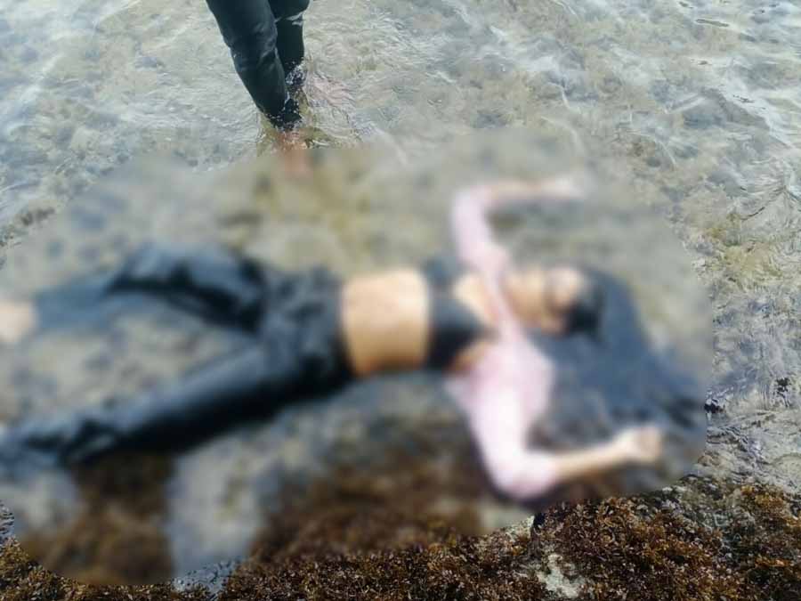 Korban yang diidentifikasi bernama Wa Devi. Foto: Istimewa