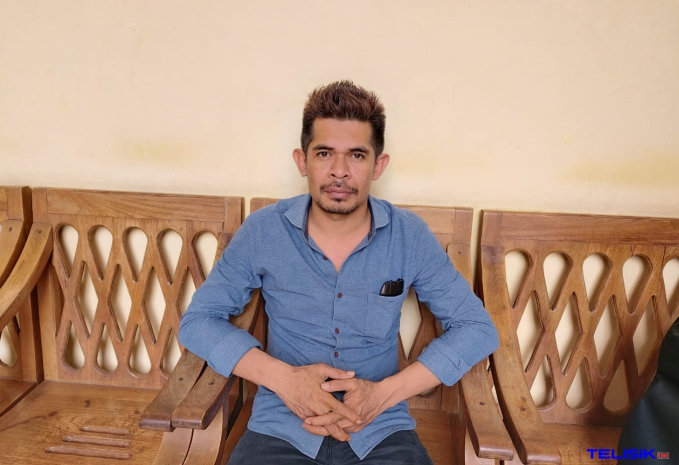 Ketua Bawaslu Muna, Al Abzal Naim.  Foto : Naryo/Telisik
