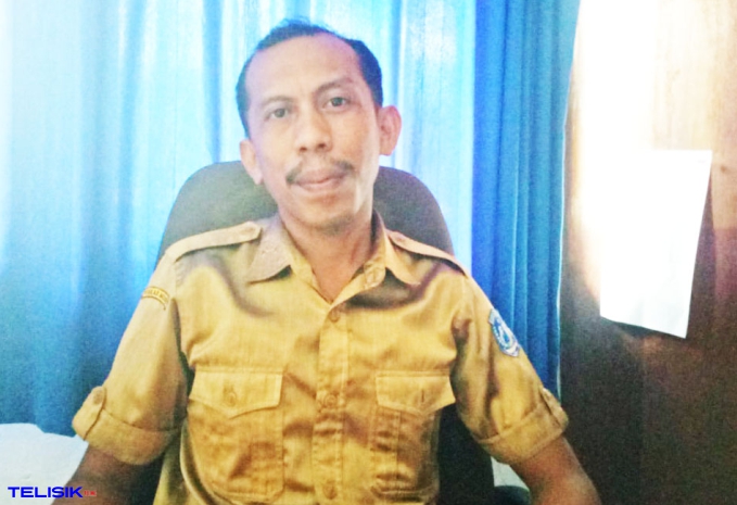 Ketgam : Kabid Keuangan dan Aset Desa DPMD Muna, Ikhsan. Foto : Naryo/Telisik