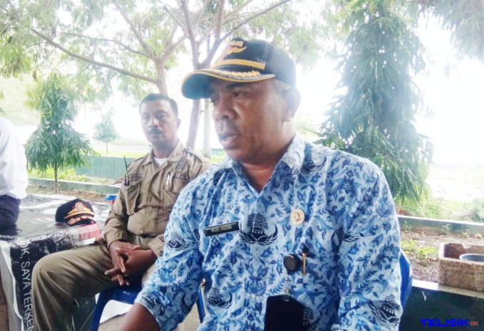 Foto : Muh Husni Ganiru, Kepala Bidang Ketertiban Umum dan Ketentraman Masyarakat Satpol PP Baubau. Foto: Ridwan Amsyah/ Telisik