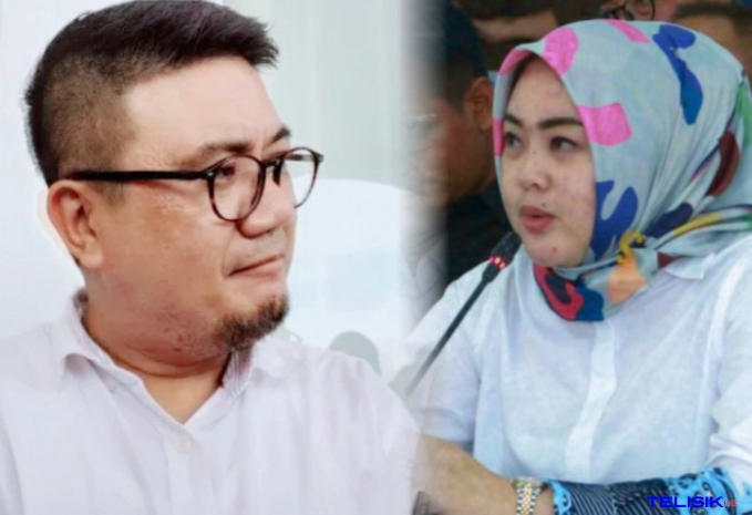 Dua Cawawali Kota Kendari Siska Karina Imran dan Adi Jaya Putra akan menyampaikan visi misinya di DPRD Kota Kendari, Selasa (3/3/2020). Foto: Musdar/Telisik