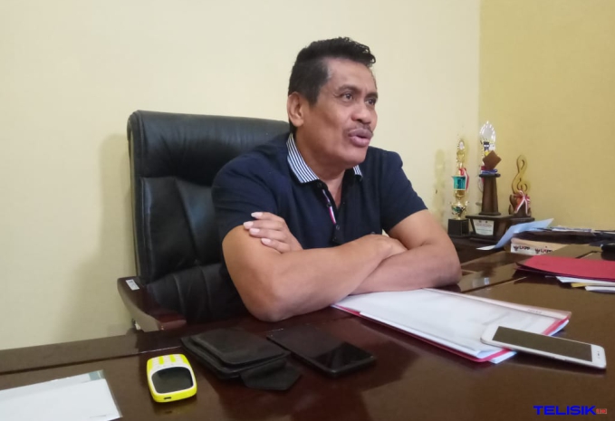 Kepala BKPSDM Muna, Sukarman Loke. Foto : Naryo/Telisik