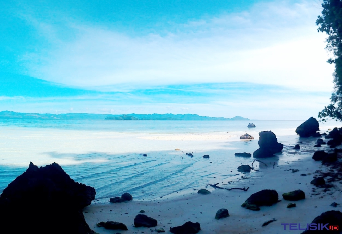 Pulau Labengke Besar yang terletak di Konawe Utara. Foto: Muhammad Israjab/Telisik