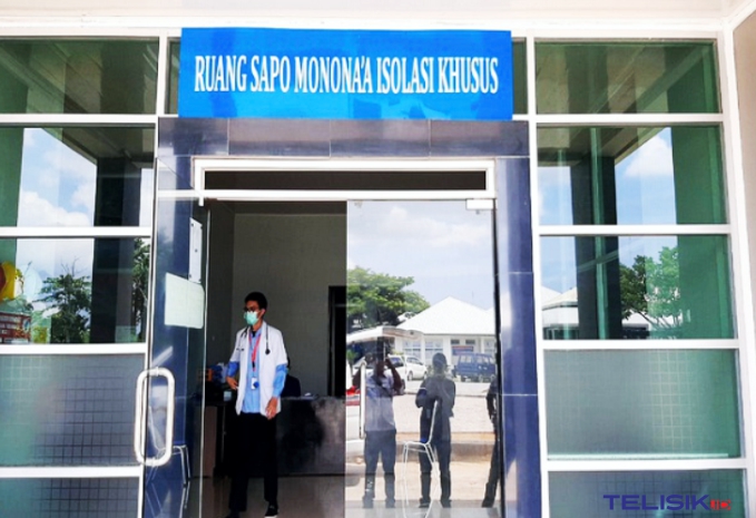 Tiga pasien positif COVID-19 yang dirawat di RS Bahteramas kondisinya sudah membaik. Foto: Ist 