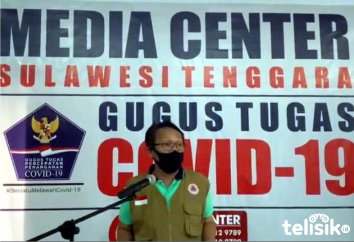 Jubir Satgas COVID-19 Sultra, Dokter Laode Rabiul Awal. Foto: Ist.