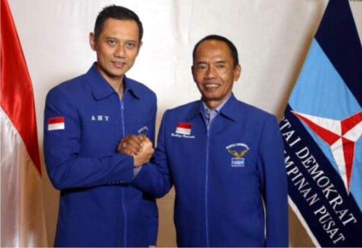 Bambang Purwanto dan Ketum Partai Demokrat Agus Harimurti Yudhoyono. Foto: Repro google.com