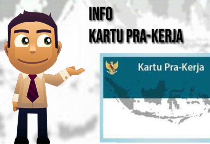 Ilustrasi info kartu pra kerja. Foto: Hamka/Telisik