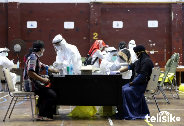 Masyarakat terbantu dengan RDT massal gratis yang digelar oleh Pemkab Sleman. Foto: Ist.