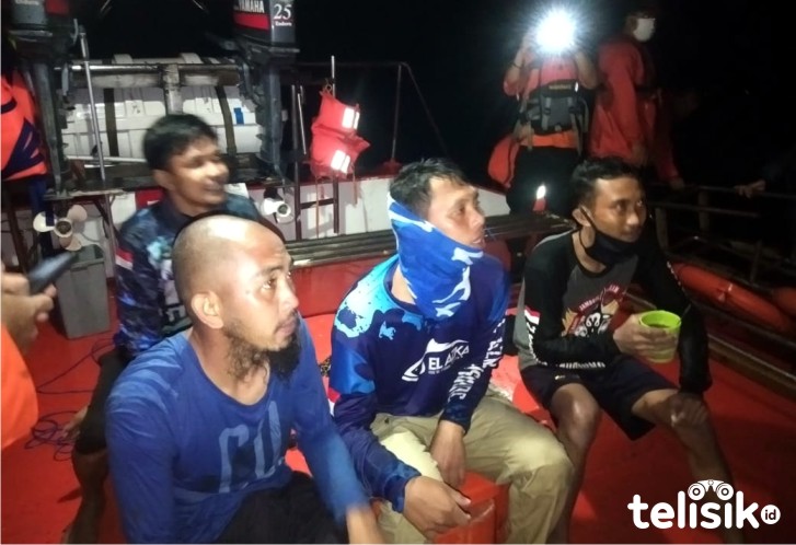 Empat korban yang sempat hilang di laut Kolaka. Foto: Ist.