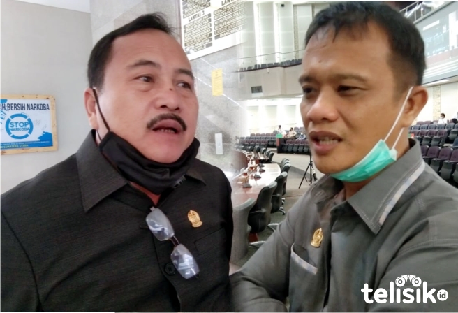 Anggota DPRD Sumatera Utara, Budieli Laia, S.Pd dan Berkat Kurniawan Laoli. Foto: Ones Lawolo/Telisik