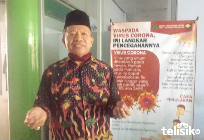 Kabid Penyelenggaraan Haji dan Umrah Kementerian Agama Sulawesi Tenggara, La Maidu. Foto: Siswanto Azis/ Telisik