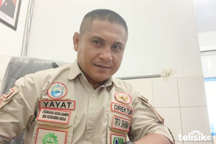 Direktur PDAM Muna, Muhamad Nurhayat Fariki SH MM. Foto: Sunaryo/Telisik