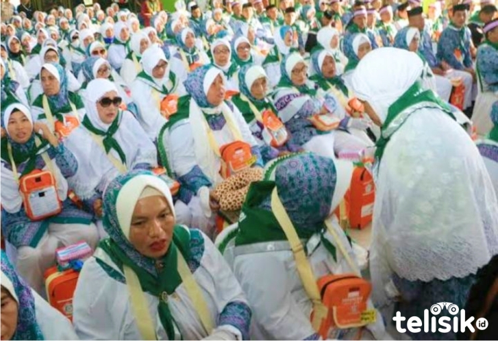 Jemaah Haji Kota Kendari. Foto: Musdar/Telisik