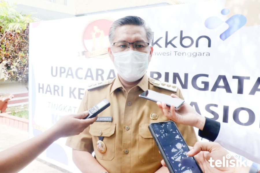 Wali Kota Kendari, Sulkarnain Kadir. Foto: Musdar/Telisik