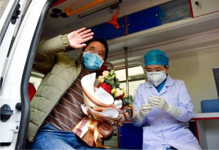 Pasien positif COVID-19 sembuh. Foto: Repro Google.com