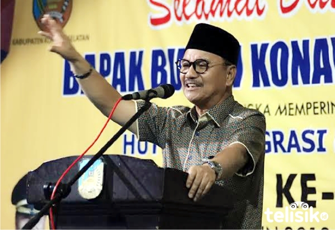 Bacalon Bupati Konsel, Surunuddin Sangga. Foto: Ist.