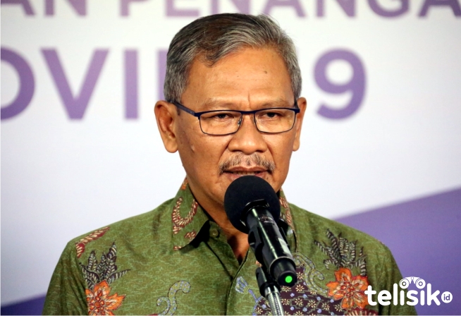 Jubir Pemerintah untuk COVID-19 Achmad Yurianto dalam keterangan resmi di Media Center Gugus Tugas Percepatan Penanganan COVID-19, Graha Badan Nasional Penanggulangan Bencana (BNPB), Jakarta, Senin (15/6/2020). Foto: Ist.