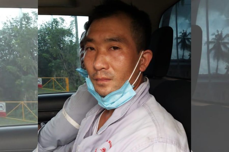 Mr. Lee, kini diamankan Polres Konawe. Foto: Ist.