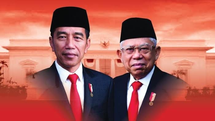 Jokowi-Ma'ruf Presiden dan Wakil Presiden terpilih tahun 2019 lalu. Foto: Repro Google.com