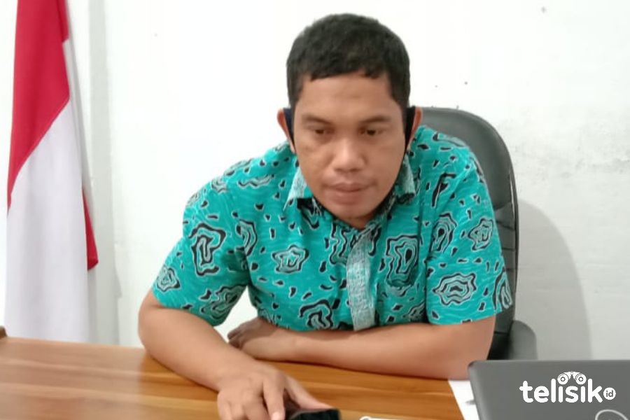 Ketua Bawaslu Kabupaten Wakatobi, Arifin. Foto: La Ode Arjuno Emang Sah/Telisik