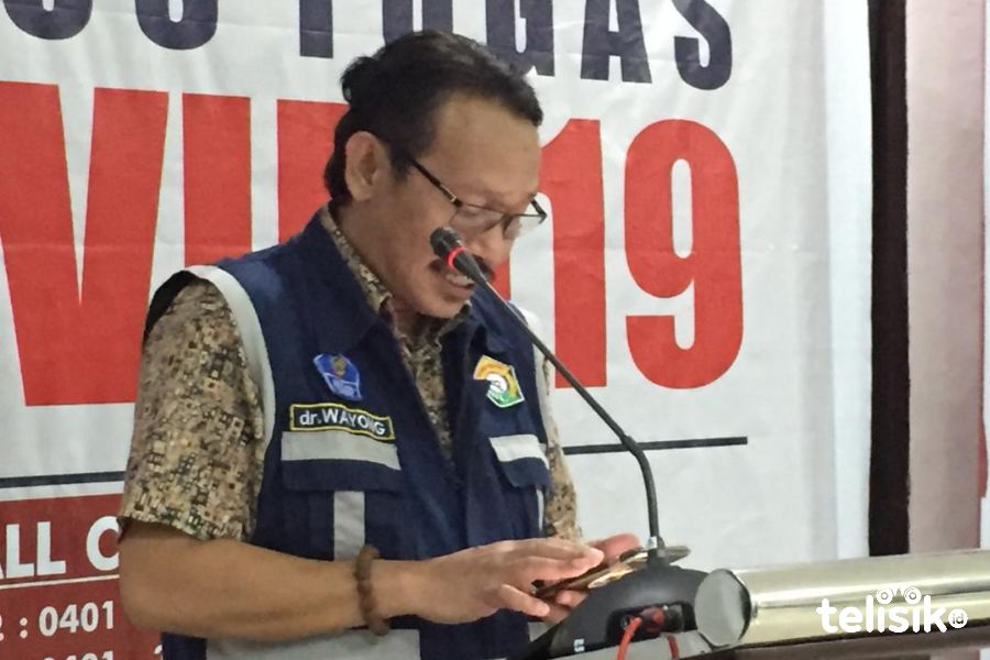 Jubir Gugus Tugas COVID-19 Sultra, dr Laode Wayong Rabiul Awal. Foto: Siswanto Azis/Telisik