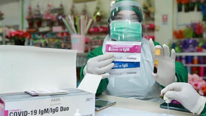 Ilustrasi rapid test COVID-19. Foto: Ist.