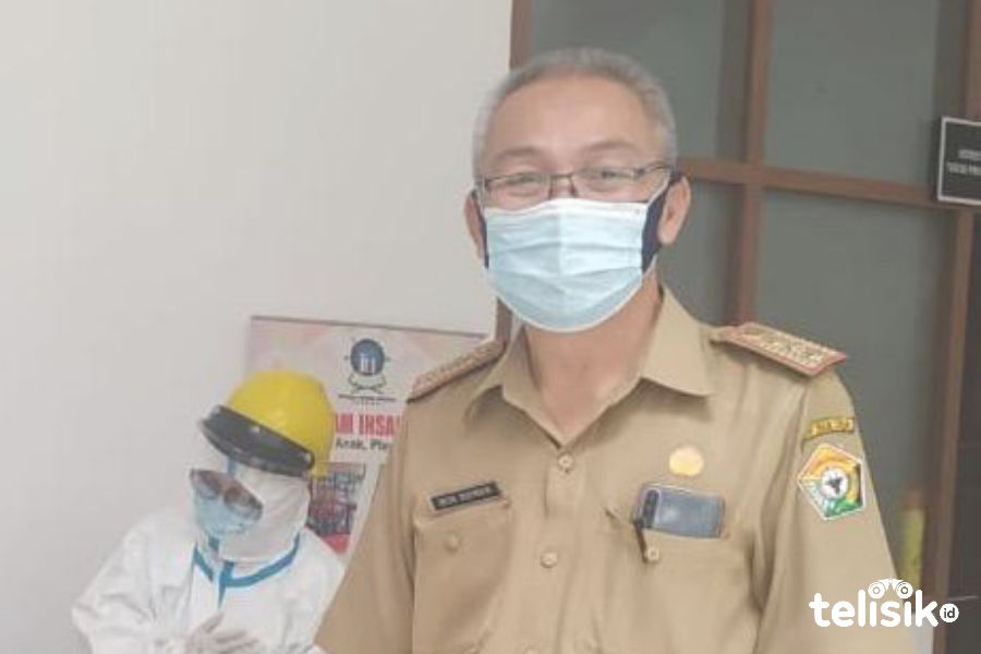 Plt Kadis Kesehtan Sultra, dr Muh Ridwan. Foto: Siswanto Azis/Telisik