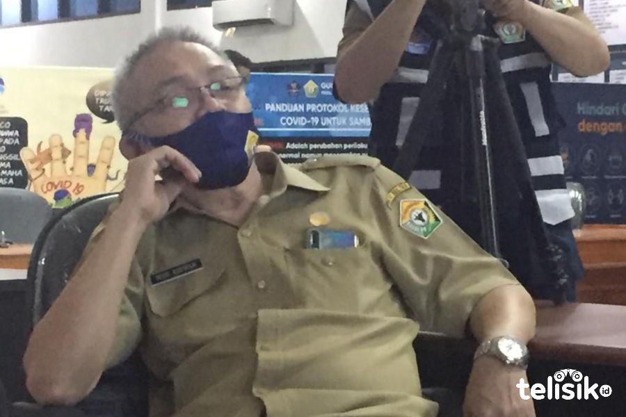 Plt Kadis Kesehatan Sulawesi Tenggara, dr. H. Muh. Ridwan, M.Si. Foto: Siswanto Azis/Telisik