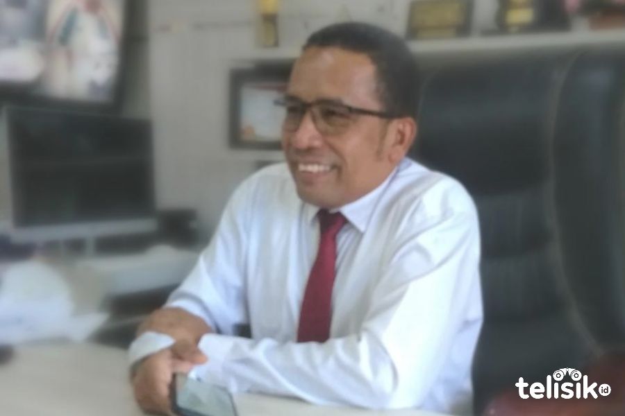 Rektor UHO, Muhammad Zamrun. Foto: Fitrah Nugraha/Telisik