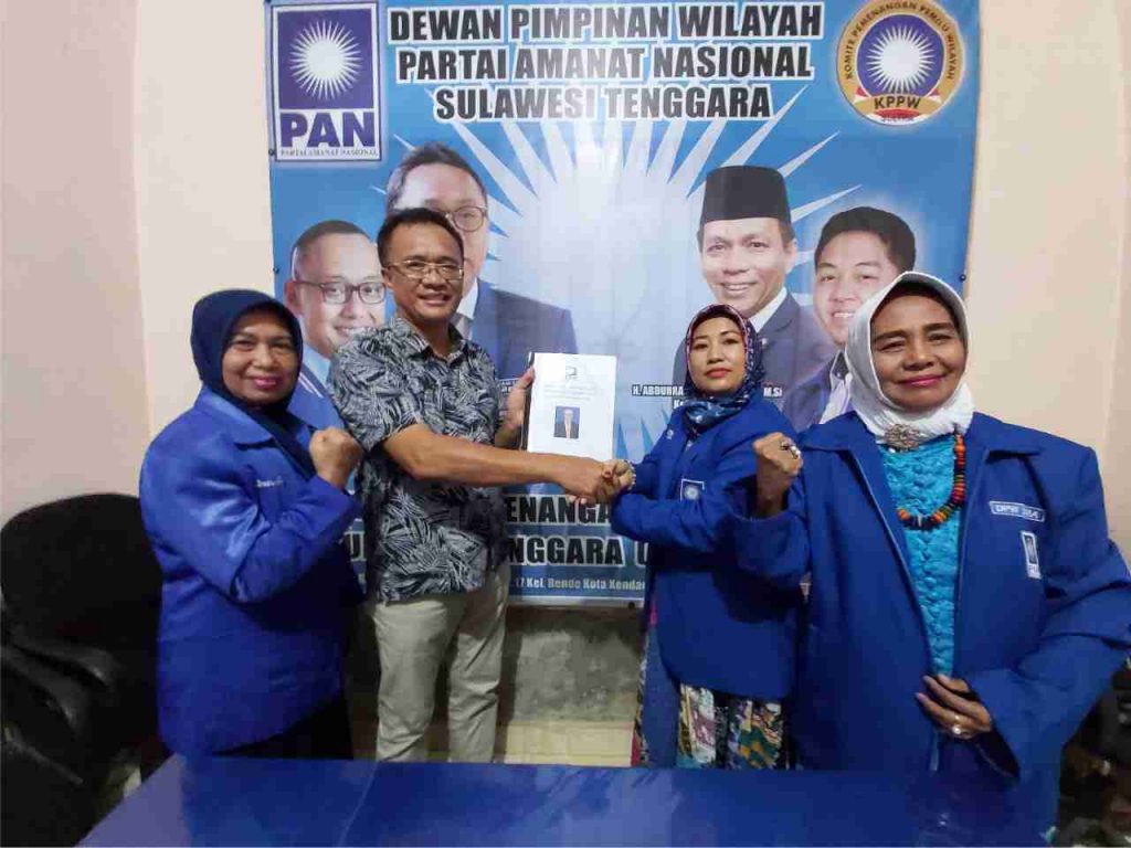 Saharuddin Labamba mendapatkan rekomendasi dari PAN untuk bertarung di Pilkada Koltim. Foto: Ist.