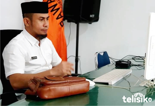 Koordinator Divisi Hukum Penanganan Pelanggaran dan Penyelesaian Sengketa Bawaslu Konsel, Awaluddin AK. Foto: Hamka Dwi Sultra/Telisik