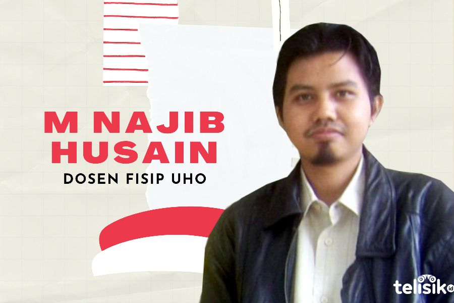 Dr. M. Najib Husain, dosen FISIP UHO. Foto: Ist.