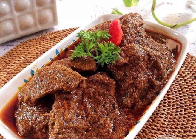 Rendang daging sapi. Foto: Repro Google.com