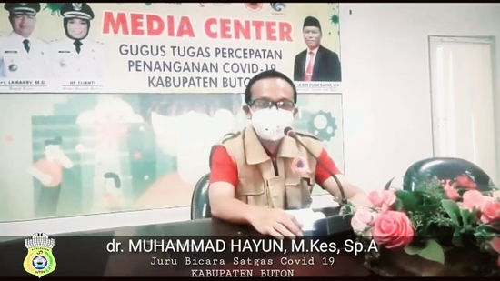 Jubir Satgas Penanganan COVID-19 Kabupaten Buton, dr. Hayun. Foto: Repro Google.com