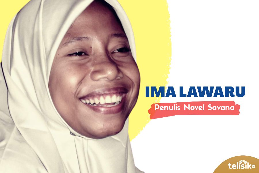 Ima Lawaru, Penulis Novel Savana asal Wakatobi. Foto: Ist.