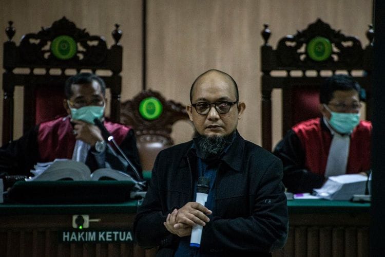 Novel Baswedan. Foto: Repro Kompas.com