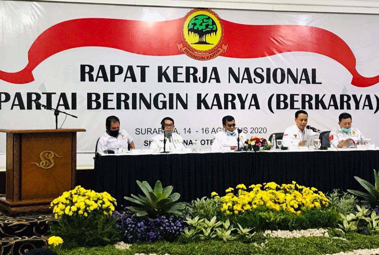 Suasana Rakernas Partai Berkarya di Surabaya. Foto: Ist.